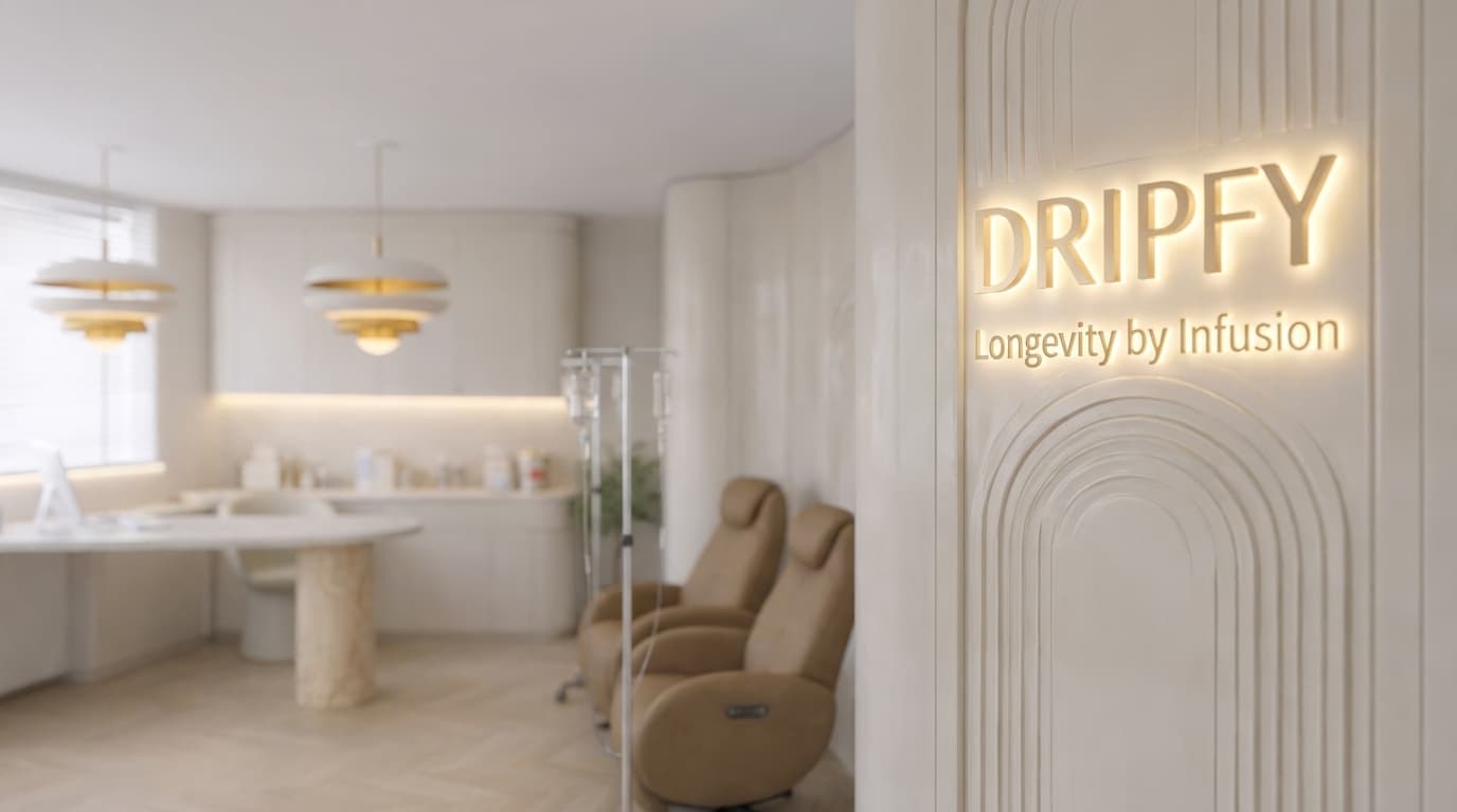 Dripfy · Longevity by Infusion
